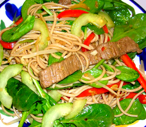 Teriyaki Beef with Noodles Teriyaki Beef with Noodles picture